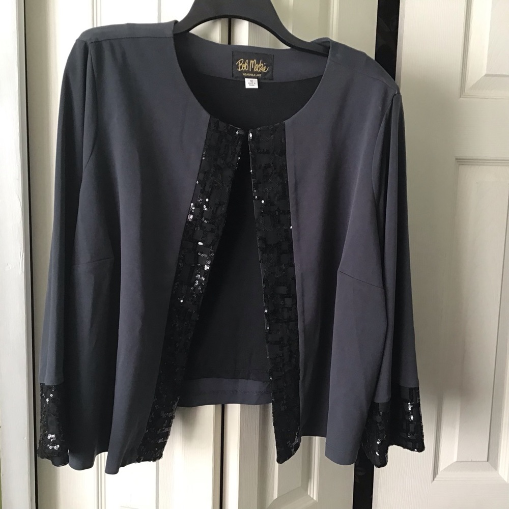 Bob Mackie Wearable Art Jacket - image 7